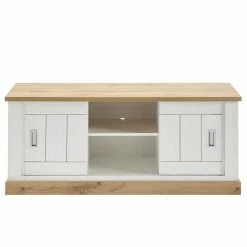 Ridgevalley Wohnwand Ollezy II (4-teilig) - Pinie Weiß Dekor / Eiche Wotan Dekor -WOHNZIMMERMÖBEL Verkäufe 1000349814 220511 031 DETAILS P000000001000349814