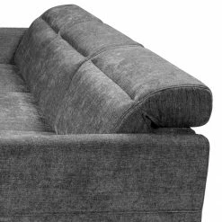 Norrwood Ecksofa Omchak - Webstoff Cieli: Dunkelgrau - Longchair davorstehend links - Kopfstütze verstellbar 17 Norrwood Ecksofa Omchak - Webstoff Cieli: Dunkelgrau - Longchair davorstehend links - Kopfstütze verstellbar -WOHNZIMMERMÖBEL Verkäufe 1000349823 220510 070 DETAILS P000000001000349823