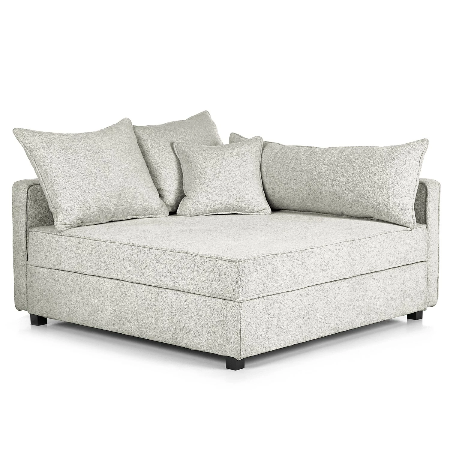 Studio Copenhagen 3-Sitzer Bigsofa ALON cosy - Webstoff Raya: Silber 3 Studio Copenhagen 3-Sitzer Bigsofa ALON cosy - Webstoff Raya: Silber – Bild 3