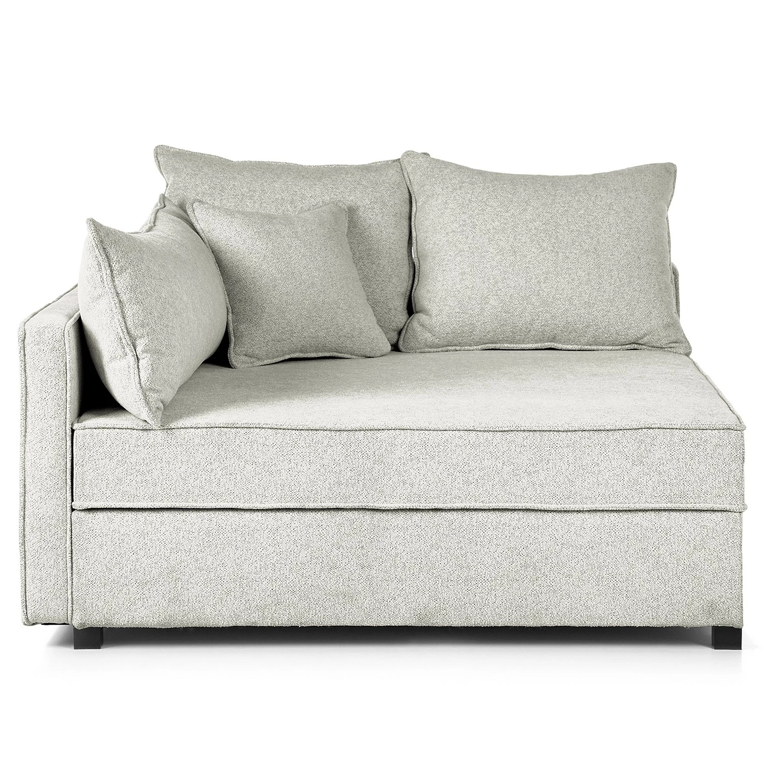 Studio Copenhagen 3-Sitzer Bigsofa ALON cosy - Webstoff Raya: Silber 10 Studio Copenhagen 3-Sitzer Bigsofa ALON cosy - Webstoff Raya: Silber – Bild 10