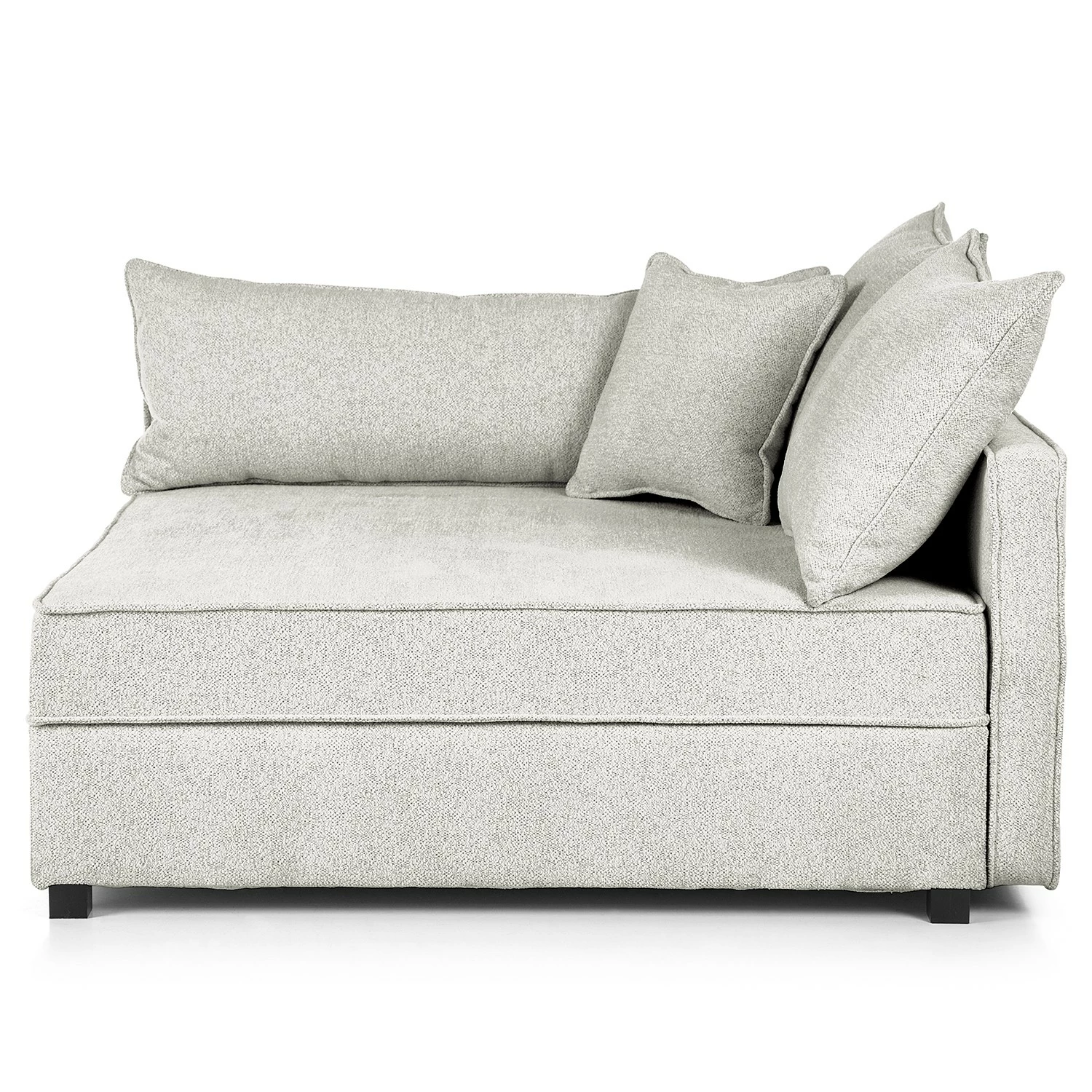 Studio Copenhagen 3-Sitzer Bigsofa ALON cosy - Webstoff Raya: Silber 12 Studio Copenhagen 3-Sitzer Bigsofa ALON cosy - Webstoff Raya: Silber – Bild 12