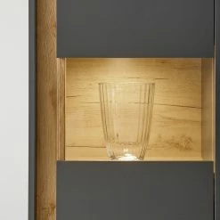 Norrwood Wohnwand Olon V (4-teilig) - Anthrazit -WOHNZIMMERMÖBEL Verkäufe 1000350325 220517 036 DETAILS P000000001000350325