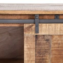 Red Living Sideboard Toleos - Mango sägerau massiv / Eisen - Mangoholz / Schwarz -WOHNZIMMERMÖBEL Verkäufe 1000352070 220520 040 DETAILS P000000001000352070