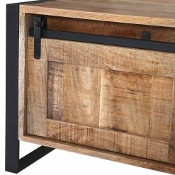 Red Living Couchtische Toleos - Mango sägerau massiv / Eisen - Mangoholz / Schwarz -WOHNZIMMERMÖBEL Verkäufe 1000352075 220520 040 DETAILS P000000001000352075