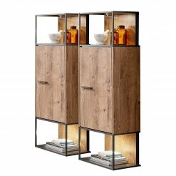 Red Living Wohnwand Meevoo V (3-teilig) - Eiche Rustikal Dekor / Graphit 24 Red Living Wohnwand Meevoo V (3-teilig) - Eiche Rustikal Dekor / Graphit -WOHNZIMMERMÖBEL Verkäufe 1000352091 220510 031 DETAILS P000000001000352091