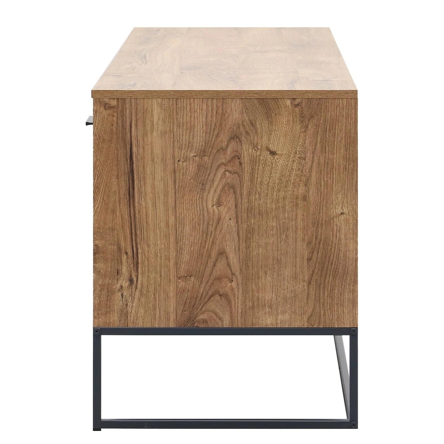 Red Living Wohnwand Meevoo V (3-teilig) - Eiche Rustikal Dekor / Graphit 5 Red Living Wohnwand Meevoo V (3-teilig) - Eiche Rustikal Dekor / Graphit – Bild 5