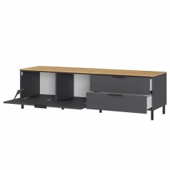 Germania TV-Lowboard California I - Graphit 13 Germania TV-Lowboard California I - Graphit -WOHNZIMMERMÖBEL Verkäufe 1000352092 220512 031 DETAILS P000000001000352092