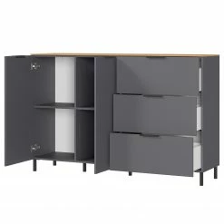 Germania Sideboard California I - Graphit -WOHNZIMMERMÖBEL Verkäufe 1000352104 220512 031 DETAILS P000000001000352104