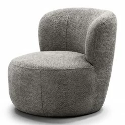 Loftscape Sessel Union - Chenille Cady: Hellgrau - Ohne Hocker -WOHNZIMMERMÖBEL Verkäufe 1000352282 220525 060 DETAILS P000000001000352282