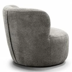 Loftscape Sessel Union - Chenille Cady: Hellgrau - Ohne Hocker -WOHNZIMMERMÖBEL Verkäufe 1000352282 220525 070 DETAILS P000000001000352282