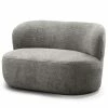 Loftscape Sofa Union (1,5-Sitzer) - Chenille Cady: Hellgrau