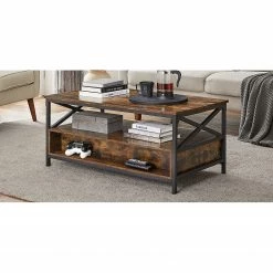 Red Living Couchtisch Molalla II - Braun / Schwarz -WOHNZIMMERMÖBEL Verkäufe 1000353400 220601 023 MOOD DETAILS P000000001000353400 mood