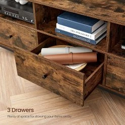 Red Living TV-Lowboard Molalla I - Braun / Schwarz -WOHNZIMMERMÖBEL Verkäufe 1000353405 220601 032 DETAILS P000000001000353405