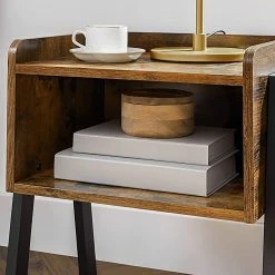 Red Living Beistelltisch Leesville III - Braun / Schwarz -WOHNZIMMERMÖBEL Verkäufe 1000353412 220601 030 DETAILS P000000001000353412