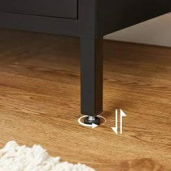 Red Living Kommode Ferris Wheel - Metall - Braun / Schwarz -WOHNZIMMERMÖBEL Verkäufe 1000353415 220601 031 DETAILS P000000001000353415