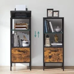 Red Living Regal Mocksville - Braun / Schwarz 9 Red Living Regal Mocksville - Braun / Schwarz -WOHNZIMMERMÖBEL Verkäufe 1000353473 220601 030 DETAILS P000000001000353473