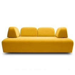 Miu Form Sofa Miu Magic I mit Rückenlehne S - Webstoff Concha: Maisgelb -WOHNZIMMERMÖBEL Verkäufe 1000354874 220816 060 DETAILS P000000001000354874