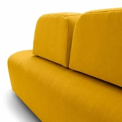 Miu Form Sofa Miu Magic I mit Rückenlehne S - Webstoff Concha: Maisgelb -WOHNZIMMERMÖBEL Verkäufe 1000354874 220816 140 DETAILS P000000001000354874