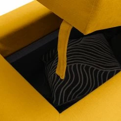 Miu Form Sofa Miu Magic I mit Rückenlehne S - Webstoff Concha: Maisgelb -WOHNZIMMERMÖBEL Verkäufe 1000354874 220816 150 DETAILS P000000001000354874