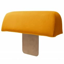 Miu Form Sofa Miu Magic mit Eck-Rückenlehne - Samt Sadia: Senfgelb -WOHNZIMMERMÖBEL Verkäufe 1000354909 220816 050 DETAILS P000000001000354909