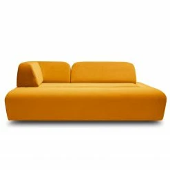 Miu Form Sofa Miu Magic mit Eck-Rückenlehne - Samt Sadia: Senfgelb -WOHNZIMMERMÖBEL Verkäufe 1000354909 220816 070 DETAILS P000000001000354909