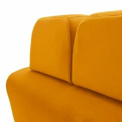 Miu Form Sofa Miu Magic mit Eck-Rückenlehne - Samt Sadia: Senfgelb -WOHNZIMMERMÖBEL Verkäufe 1000354909 220816 140 DETAILS P000000001000354909