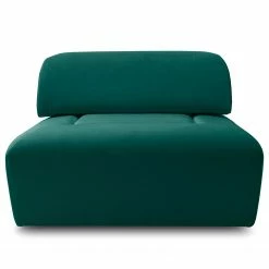 Miu Form Hocker Miu Magic mit Rückenlehne L - Samt Sadia: Petrol -WOHNZIMMERMÖBEL Verkäufe 1000354938 220816 060 DETAILS P000000001000354938