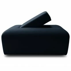 Miu Form Hocker Miu Magic mit Rückenlehne S - Samt Sadia: Dunkelblau -WOHNZIMMERMÖBEL Verkäufe 1000354952 220816 090 DETAILS P000000001000354952