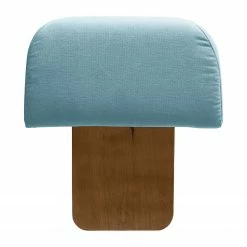 Miu Form Sofa Miu Magic mit Rückenlehne L/S - Webstoff Concha: Jeansblau -WOHNZIMMERMÖBEL Verkäufe 1000354965 220816 090 DETAILS P000000001000354965