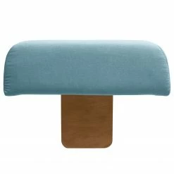 Miu Form Sofa Miu Magic mit Rückenlehne L/S - Webstoff Concha: Jeansblau -WOHNZIMMERMÖBEL Verkäufe 1000354965 220816 100 DETAILS P000000001000354965