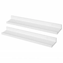 Loftscape Wandregal Stains III (2er-Set) - Weiß