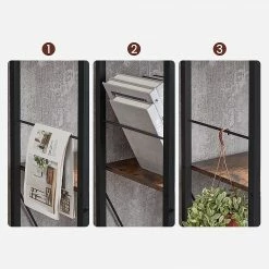 Red Living Regal Niolon I - Braun / Schwarz -WOHNZIMMERMÖBEL Verkäufe 1000355207 220601 032 DETAILS P000000001000355207