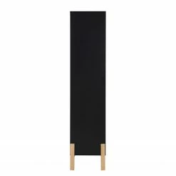 Norrwood Regal Caborn - Schwarz / Pinie -WOHNZIMMERMÖBEL Verkäufe 1000355282 220603 031 DETAILS P000000001000355282