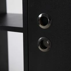 Norrwood Regal Caborn - Schwarz / Pinie -WOHNZIMMERMÖBEL Verkäufe 1000355282 220603 032 DETAILS P000000001000355282