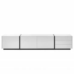 Loftscape Wohnkombination Muuga (3-teilig) - Weiß / Grau -WOHNZIMMERMÖBEL Verkäufe 1000356494 220608 031 DETAILS P000000001000356494