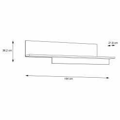 Red Living Wandboard Vallegrande - Kiefer Dekor -WOHNZIMMERMÖBEL Verkäufe 1000356690 220603 500 SKETCH DETAILS P000000001000356690 sketch