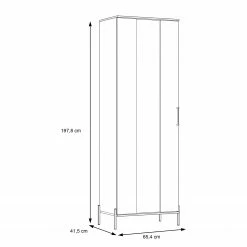 Loftscape Standvitrine Ozora - Hochglanz Weiß / Matt Weiß 12 Loftscape Standvitrine Ozora - Hochglanz Weiß / Matt Weiß -WOHNZIMMERMÖBEL Verkäufe 1000356714 220603 500 SKETCH DETAILS P000000001000356714 sketch