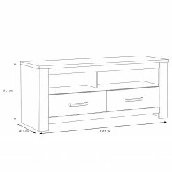 Loftscape TV-Lowboard Verolme II - Eiche Dekor -WOHNZIMMERMÖBEL Verkäufe 1000356723 220603 500 SKETCH DETAILS P000000001000356723 sketch