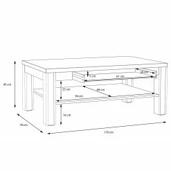 Loftscape Couchtisch Verolme II - Eiche Dekor -WOHNZIMMERMÖBEL Verkäufe 1000356725 220603 500 SKETCH DETAILS P000000001000356725 sketch