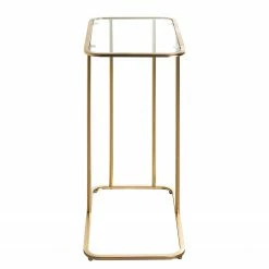 Loftscape Beistelltisch Sabugal - Glas / Metall - Gold -WOHNZIMMERMÖBEL Verkäufe 1000356853 220609 031 DETAILS P000000001000356853