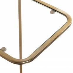 Loftscape Beistelltisch Sabugal - Glas / Metall - Gold -WOHNZIMMERMÖBEL Verkäufe 1000356853 220609 033 DETAILS P000000001000356853