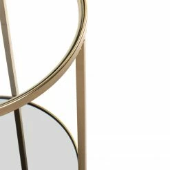 Loftscape Beistelltisch Pag IV - Glas / Metall - Gold -WOHNZIMMERMÖBEL Verkäufe 1000356857 220609 031 DETAILS P000000001000356857