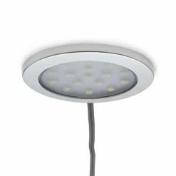 Fredriks Vitrine Nysa - Inkl. Beleuchtung - Silber -WOHNZIMMERMÖBEL Verkäufe 1000357368 220609 031 DETAILS P000000001000357368