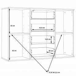 Loftscape Kommode Kamalus -WOHNZIMMERMÖBEL Verkäufe 1000357377 220622 501 SKETCH DETAILS P000000001000357377 sketch