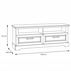 Ridgevalley TV-Lowboard New Dessa - Kiefer Weiß Dekor 14 Ridgevalley TV-Lowboard New Dessa - Kiefer Weiß Dekor -WOHNZIMMERMÖBEL Verkäufe 1000357997 220616 500 SKETCH DETAILS P000000001000357997 sketch