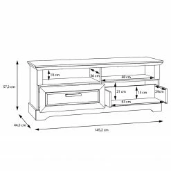Ridgevalley TV-Lowboard New Dessa - Kiefer Weiß Dekor 15 Ridgevalley TV-Lowboard New Dessa - Kiefer Weiß Dekor -WOHNZIMMERMÖBEL Verkäufe 1000357997 220616 501 SKETCH DETAILS P000000001000357997 sketch