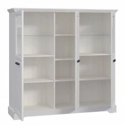 Ridgevalley Highboard New Dessa II - Kiefer Weiß Dekor -WOHNZIMMERMÖBEL Verkäufe 1000358004 220616 030 DETAILS P000000001000358004