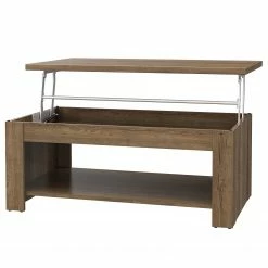 Loftscape Couchtisch Temuco I - Eiche Dunkel Dekor