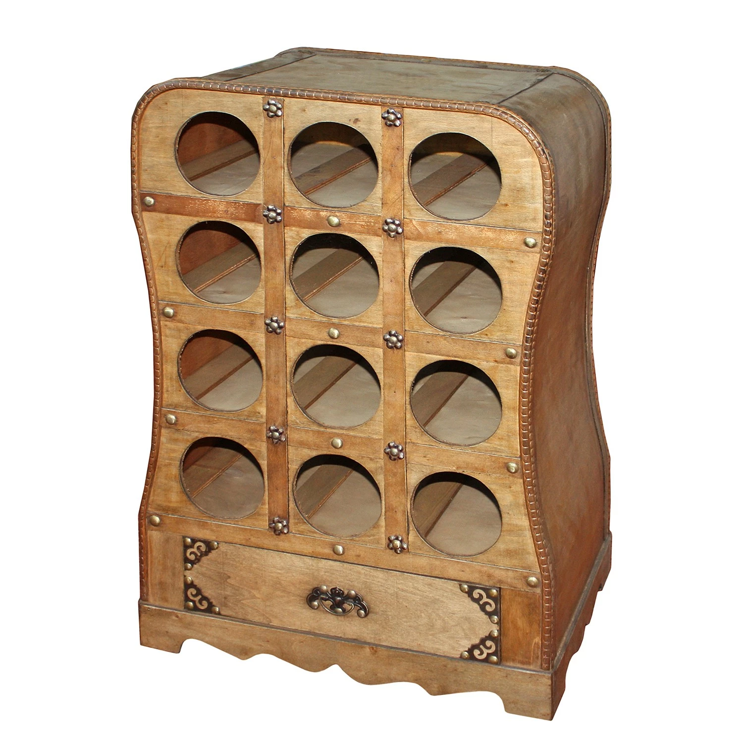 Interia Home&Living Weinregal Union Jack VI - Sperrholz - Braun 1 Interia Home&Living Weinregal Union Jack VI - Sperrholz - Braun