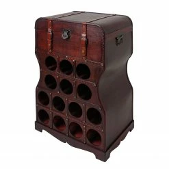 Interia Home&Living Weinregal Union Jack II - Sperrholz - Braun -WOHNZIMMERMÖBEL Verkäufe 1000359459 220615 040 DETAILS P000000001000359459